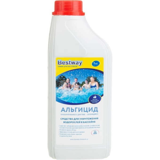 Альгицид для устранения и предупреждения образования водорослей BESTWAY (1 кг)