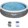 Бассейн BESTWAY FAST SET 366х76см, 5377л, фильтр насос 1249л/ч