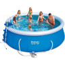 Бассейн BESTWAY FAST SET 457х122см, 13807л, фильтр-насос 3028л/ч, лестница
