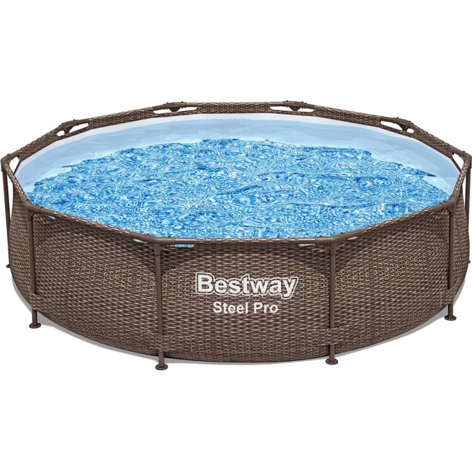 Бассейн каркасный BESTWAY STEEL PRO 561JE 305 х 76 см, ротанг