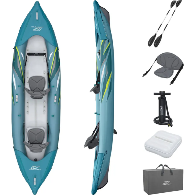 Байдарка (каяк) BESTWAY WAYPOINT ELITE X2, 382x101x35 см