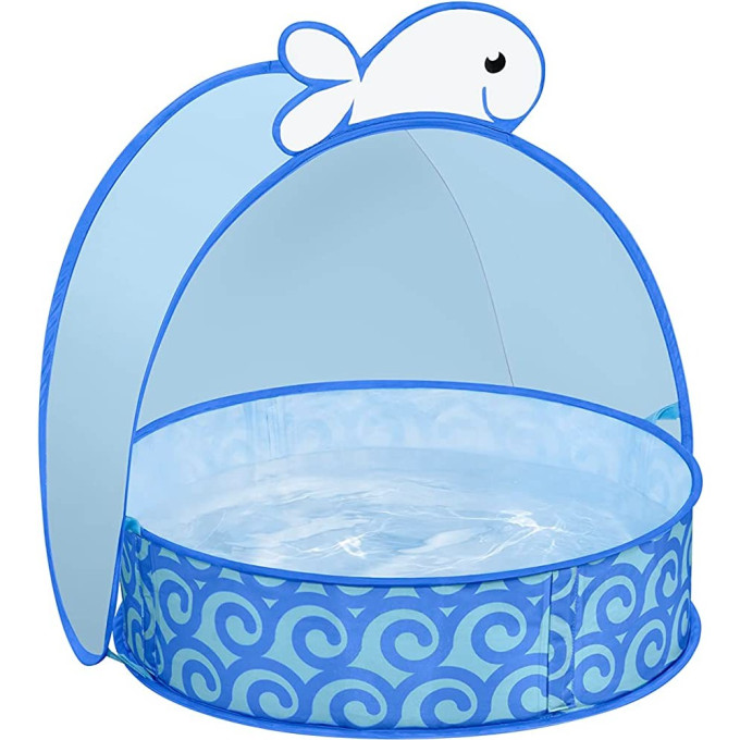 Детский бассейн BESTWAY POP-UP N' SPLASH 78х68х60см с навесом, от 2 лет