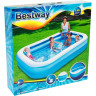 Детский надувной бассейн BESTWAY 305х183х46см, 850л, от 3 лет