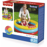 Детский надувной бассейн BESTWAY FISHER PRICE 91х25 см, с мячами (25 шт), от 2 лет
