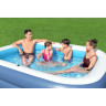 Детский надувной бассейн BESTWAY SUMMER BLISS 54449 254x178x140см с навесом , 778 л, от 6 лет