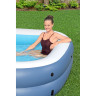 Детский надувной бассейн BESTWAY SUMMER BLISS 54449 254x178x140см с навесом , 778 л, от 6 лет