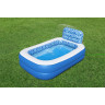 Детский надувной бассейн BESTWAY WATERFALL OASIS 54451 229x152x96см с разбрызгивателем, 702 л, от 6 лет