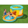 Игровой бассейн BESTWAY ДЖАМПТОРИЯ 239х142х102см с батутом, 70л, 3-6 лет