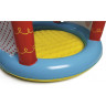 Игровой центр BESTWAY 93505 ЦИРК 104х137см с куполом и мячами (25шт), надувное дно, от 2 лет