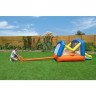 Игровой-центр BESTWAY MEGA BOUNCER 289х213х173см с горкой и мячами, до 179 кг, от 3 лет