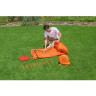 Игровой-центр BESTWAY MEGA BOUNCER 289х213х173см с горкой и мячами, до 179 кг, от 3 лет