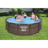 Каркасный бассейн BESTWAY 5617R BW, 305х100см,