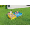 Каркасный бассейн BESTWAY 561CF MY FIRST POOL с песочницей 213х122х30,5см, 365л+200л