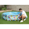 Каркасный бассейн BESTWAY MY FIRST POOL 244х51см с навесом, 1688л
