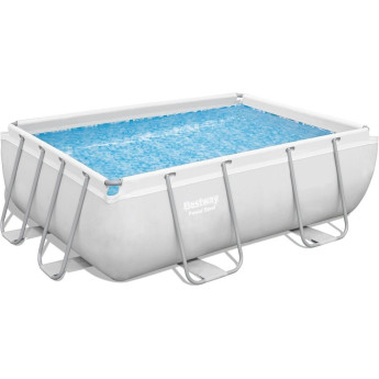 Каркасный бассейн BESTWAY POWER STEEL 282х196х84см, 3662л, фильтр-насос 1249л/ч