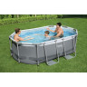 Каркасный бассейн BESTWAY POWER STEEL 305х200х84см, 3668л + фильтр-насос 1249л/ч, поплавок-дозатор