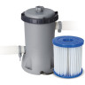 Каркасный бассейн BESTWAY POWER STEEL 427х250х100см, 7250л + фильтр-насос 2006 л/ч, лестница