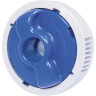 Каркасный бассейн BESTWAY POWER STEEL 427х250х100см Ротанг 7250л + фильтр-насос 2006 л/ч, лестница, тент