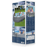 Каркасный бассейн BESTWAY POWER STEEL 488х305х107см + фильтр-насос 3028 л/ч, лестница, тент