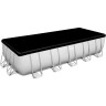 Каркасный бассейн BESTWAY POWER STEEL 640х274х132см, 19281л + фильтр-насос 5678 л/ч, тент, лестница