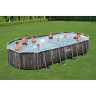 Каркасный бассейн BESTWAY Power Steel 732х366х122см, 25495л.