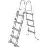 Каркасный бассейн BESTWAY POWER STEEL РОТАНГ 488х122 см, 19480 л + фильтр-насос BESTWAY 5678 л/ч, тент, лестница