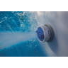 Каркасный бассейн BESTWAY POWER STEEL Ротанг 549х274х122см, 13430л + фильтр-насос 5678 л/ч, лестница, тент