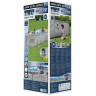 Каркасный бассейн BESTWAY POWER STEEL Ротанг 549х274х122см, 13430л + фильтр-насос 5678 л/ч, лестница, тент