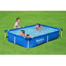 Каркасный бассейн BESTWAY STEEL PRO 221х150х43см, 1200л