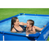 Каркасный бассейн BESTWAY STEEL PRO 221х150х43см, 1200л