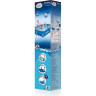 Каркасный бассейн BESTWAY STEEL PRO 221х150х43см, 1200л