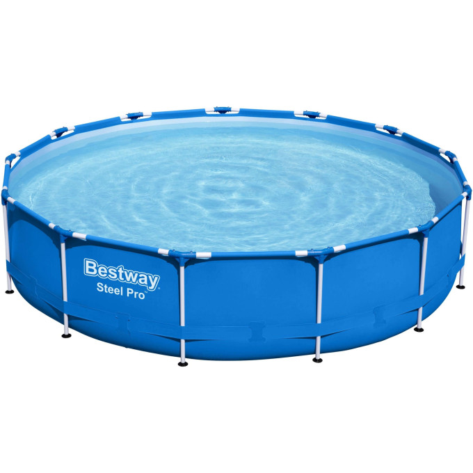 Каркасный бассейн BESTWAY STEEL PRO 396х84см, 8680л + фильтр-насос 2006 л/ч