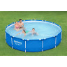 Каркасный бассейн BESTWAY STEEL PRO 396х84см, 8680л + фильтр-насос 2006 л/ч
