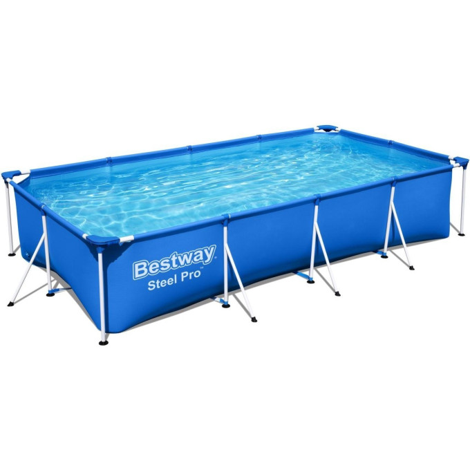 Каркасный бассейн BESTWAY STEEL PRO 400х211х81см, 5700л