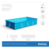Каркасный бассейн BESTWAY STEEL PRO 400х211х81см, 5700л + фильтр-насос 1249 л/ч
