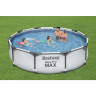 Каркасный бассейн BESTWAY STEEL PRO MAX 305х76см, 4678л + фильтр-насос 1249 л/ч
