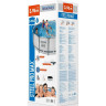 Каркасный бассейн BESTWAY STEEL PRO MAX 366х100см, 9150л + фильтр-насос 2006 л/ч