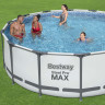 Каркасный бассейн BESTWAY STEEL PRO MAX 366х100см, 9150л + фильтр-насос 2006 л/ч