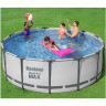 Каркасный бассейн BESTWAY STEEL PRO MAX 366х100см, 9150л + фильтр-насос 2006 л/ч