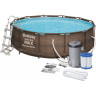 Каркасный бассейн BESTWAY STEEL PRO MAX 366х122 см 