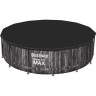 Каркасный бассейн BESTWAY STEEL PRO MAX 427х107см, 13030л + фильтр-насос 3028 л/ч, тент, лестница