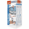 Каркасный бассейн BESTWAY STEEL PRO MAX 427х84см, 10220л + фильтр-насос 2006 л/ч