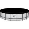 Каркасный бассейн BESTWAY STEEL PRO MAX 561FJ 549x132 см, 26000 л, фильтр-насос 5678 л\ч, лестница, тент