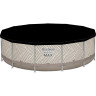 Каркасный бассейн BESTWAY STEEL PRO MAX 561FY 396x107см, 11133 л, фильтр-насос 2006 л\ч, лестница, тент, навес
