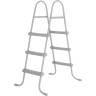 Каркасный бассейн BESTWAY STEEL PRO MAX 561FY 396x107см, 11133 л, фильтр-насос 2006 л\ч, лестница, тент, навес