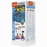 Каркасный бассейн BESTWAY STEEL PRO MAX 561GD 457x107 см, 14970 л, фильтр-насос 3028 л\ч, лестница, тент, подсветка