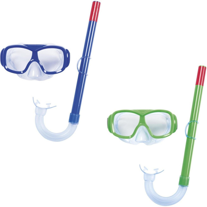 Комплект для плавания BESTWAY ESSENTIAL FREESTYLE SNORKEL от 7 лет, 2 цвета