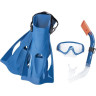 Комплект для плавания BESTWAY MERIDIAN SNORKEL от 7 лет, р-р.ласт 41-46, 2 цвета