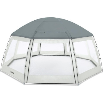 Круглый купол для бассейна BESTWAY 600x600x295см
