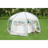 Круглый купол для бассейна BESTWAY 600x600x295см
